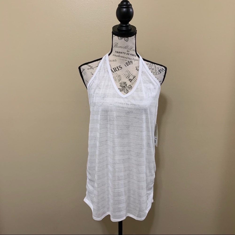 Balance Collection White Active Yoga Tank Top XL - Picture 2 of 10